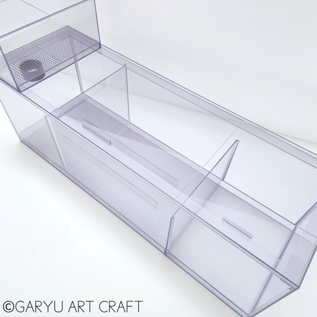 □国産3層式濾過槽□900×350×300h□オーバーフロー水槽用□