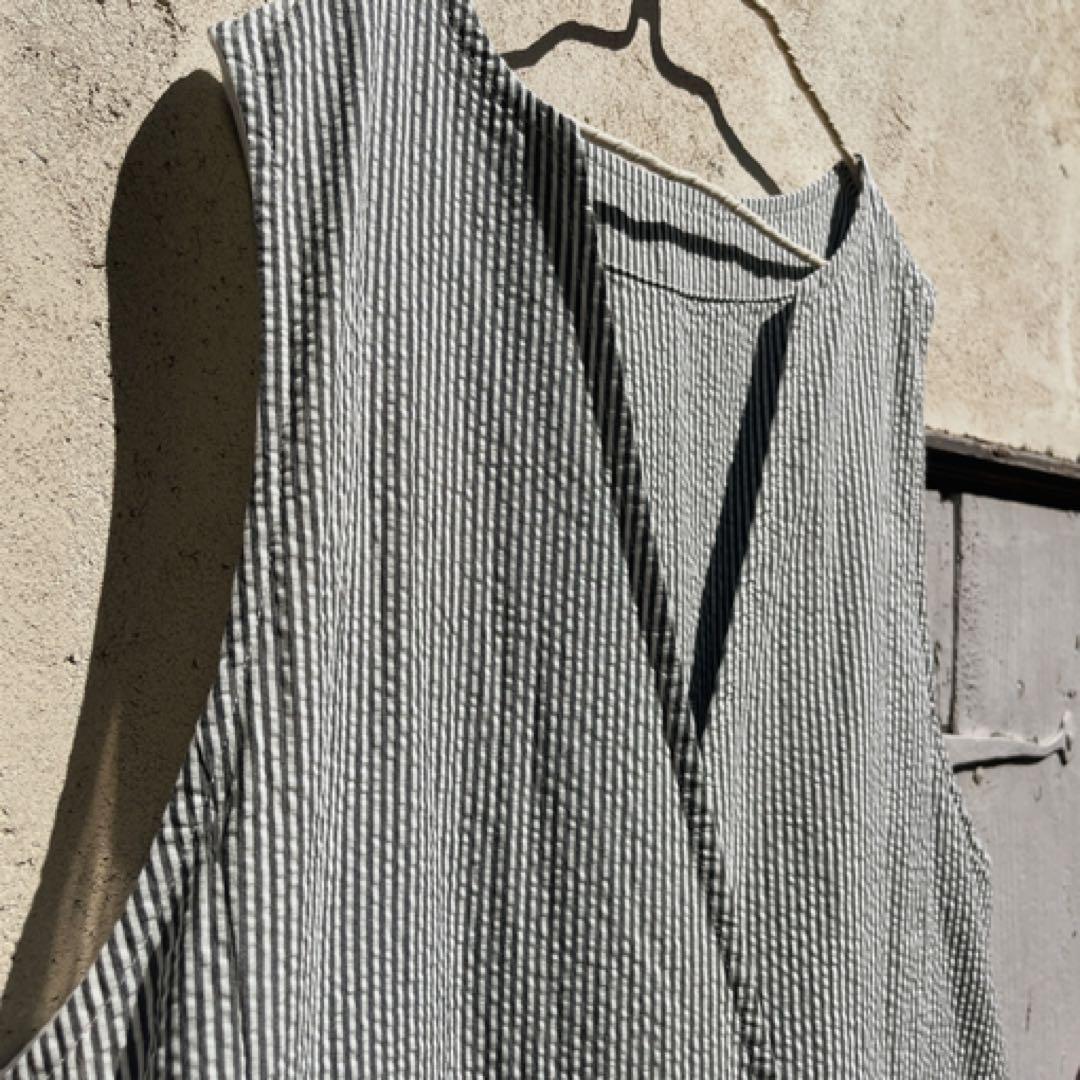 【美品】 ネストローブ サッカーストライプサロペット