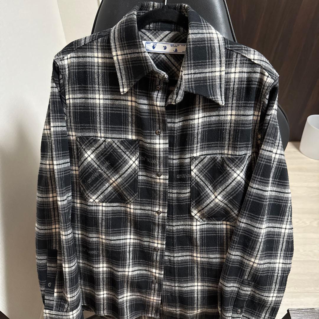 Off-White チェックシャツ　S