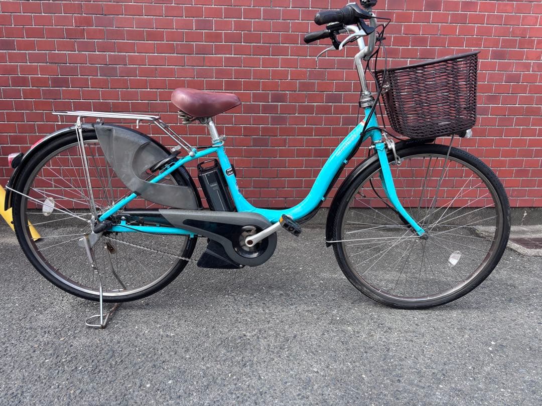 YAMAHA natura 電動アシスト自転車 水色