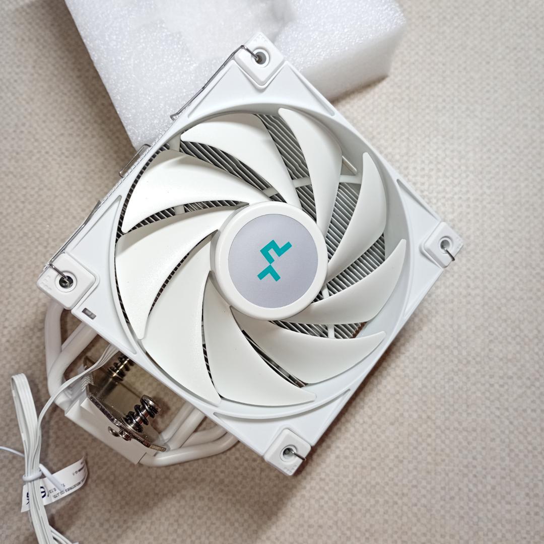 【白PCパーツ3点セット】NZXT H9 Flow / B760 / AK400