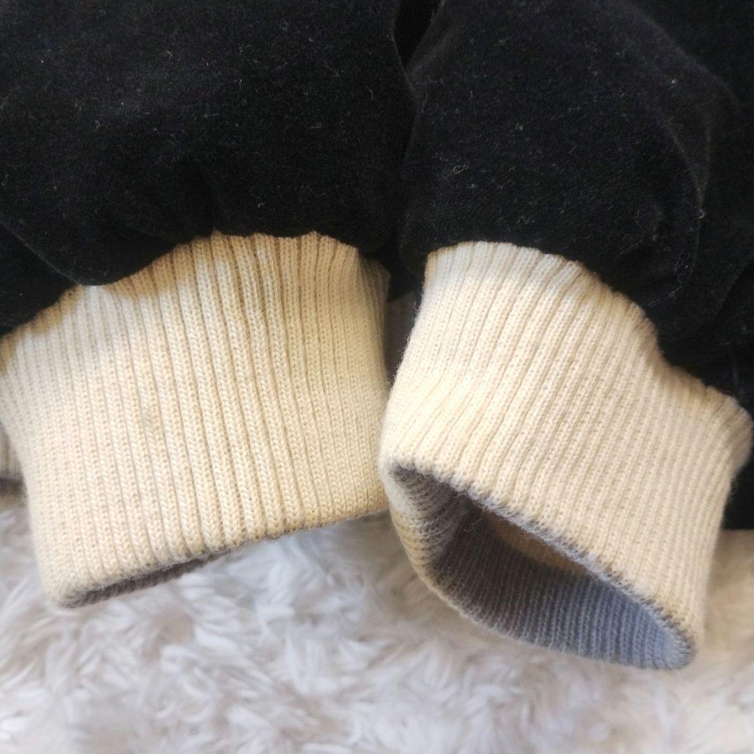 激レア　花旅楽団　スカジャン　リバーシブル　ベロア　龍　ドクロ　刺繍　M　黒　白