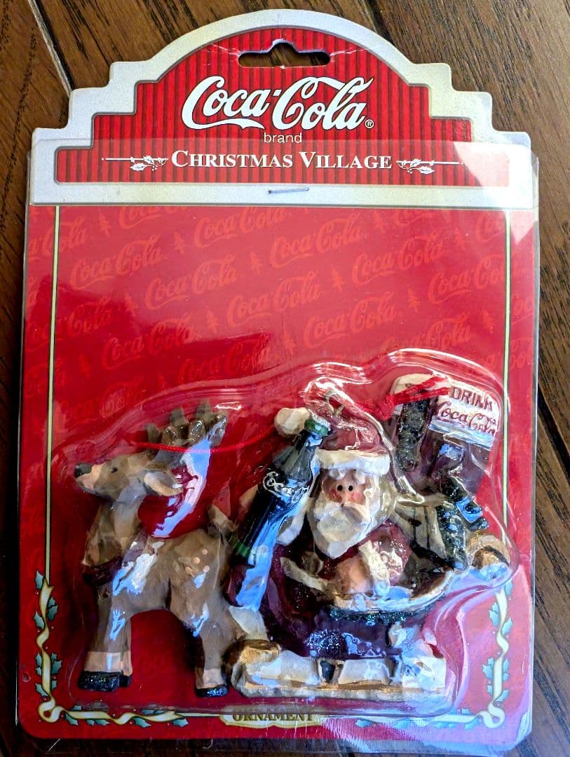 ✨希少✨Coca-Cola コカ・コーラ クリスマスビレッジ オーナメントセット