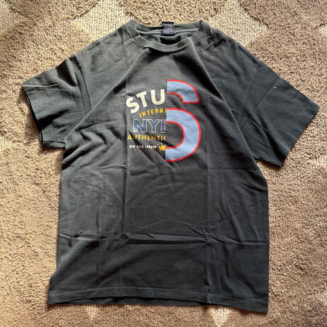 Old STUSSY Tシャツ 90s 紺タグ archive vintage