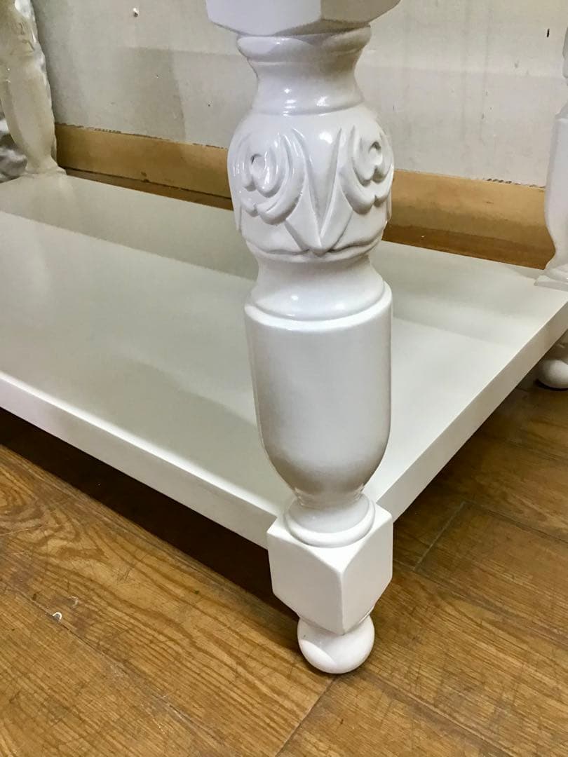 管284☆ヨーロピアンクラシック家具☆姫系☆ロココ調☆センターテーブル