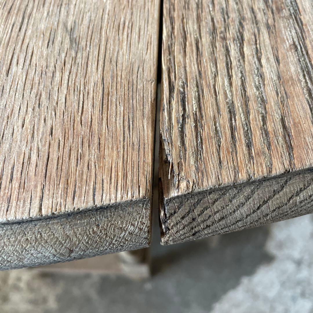 ビンテージ　ゲートレッグテーブル ドロップリーフテーブル 剥離