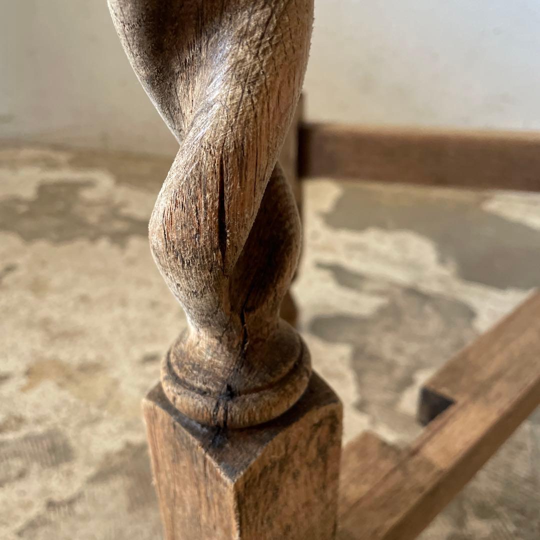 ビンテージ　ゲートレッグテーブル ドロップリーフテーブル 剥離