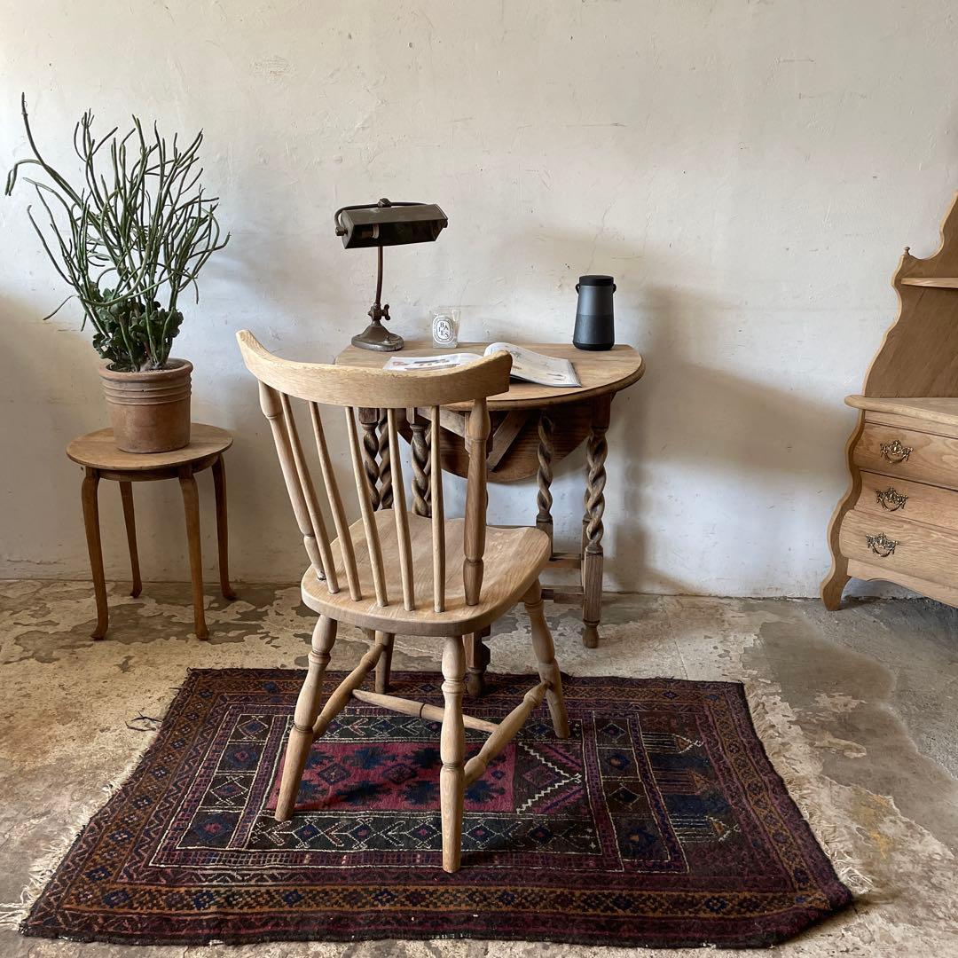 ビンテージ　ゲートレッグテーブル ドロップリーフテーブル 剥離