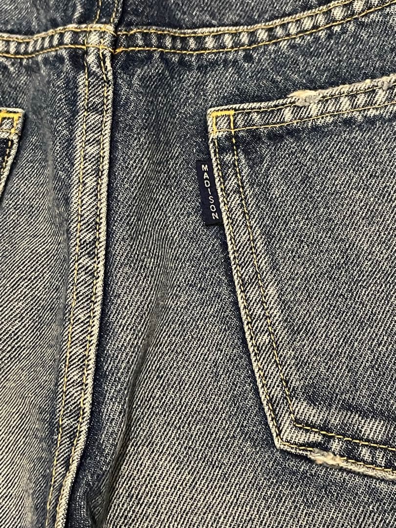 未使用　MADISONBLUE フレアデニムパンツ　S