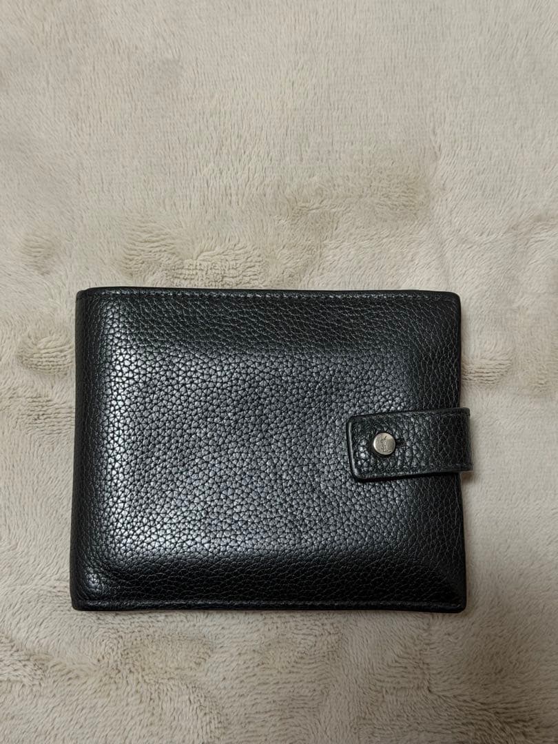 SAINT LAURENT 二つ折り財布 ブラック サンローラン