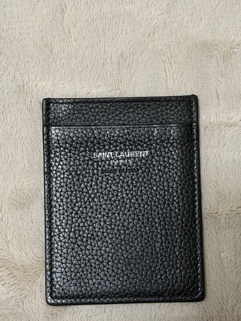 SAINT LAURENT 二つ折り財布 ブラック サンローラン