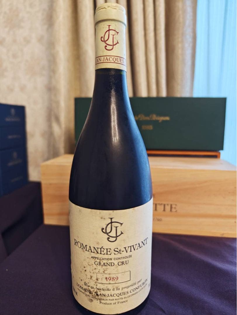 ドメーヌ サンジャック コンフュロン ロマネ・サン・ヴィヴァン1989