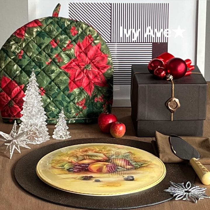 【希少品】エインズレイ★オーチャードゴールド★ガトープレート&ケーキサーバー