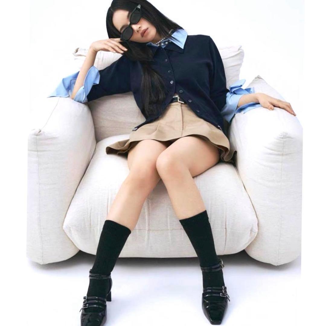 eimy istoireシャツドッキングレイヤードニット