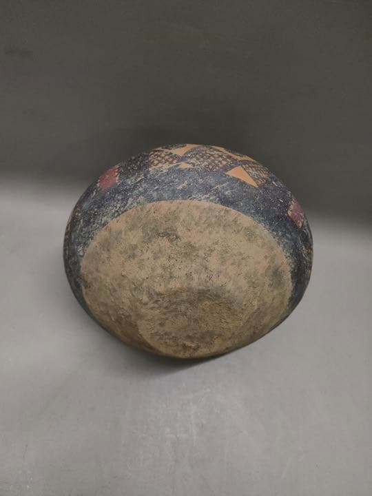 仰韶彩陶　アンダーソン土器　素焼き　加彩双耳土器.壺　骨董品　陶芸