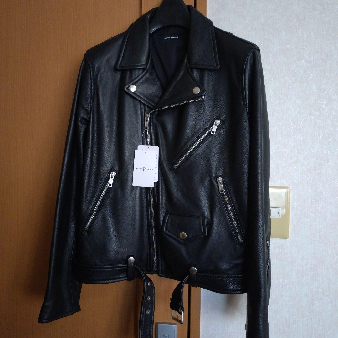 未使用タグ付き　JOURNAL STANDARD 黒 レザージャケット
