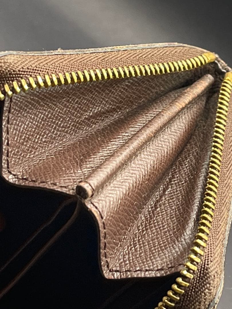 【難あり】ルイヴィトン 小銭入れ ダミエ ケース ジッピー・パース