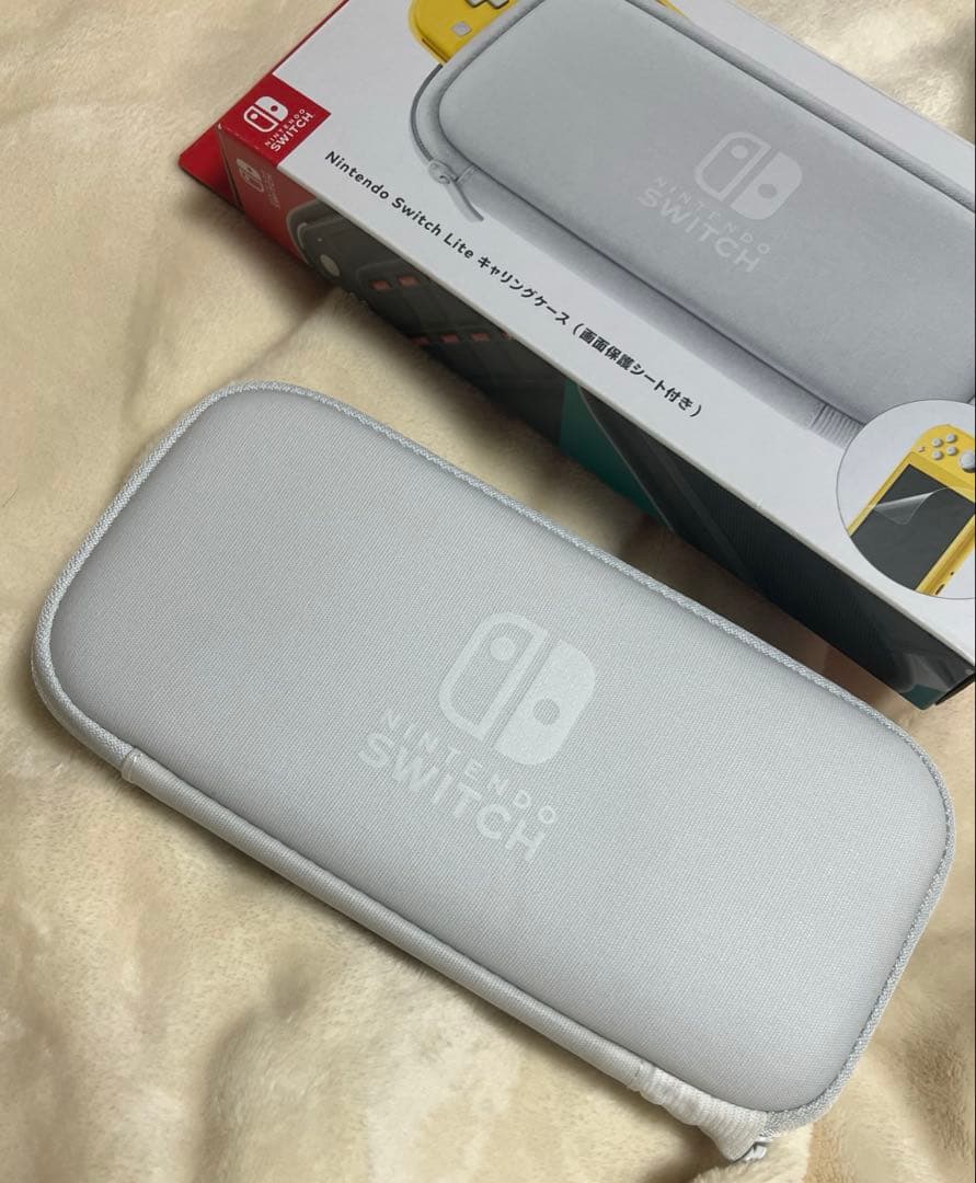 2023年度製 Switch Lite イエロー 専用ケース セット
