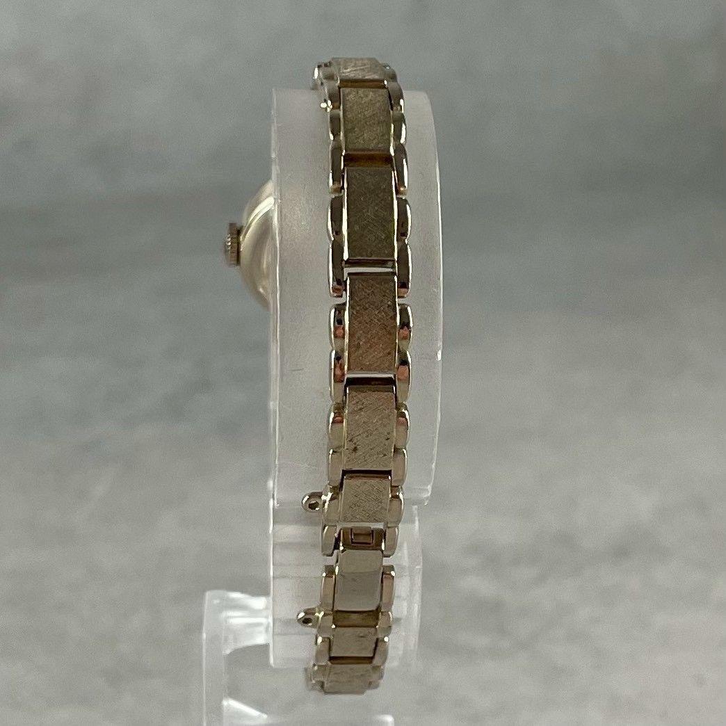 【稼働・箱付】agete アガット ラウンドフェイスウォッチ 現行モデル 腕時計