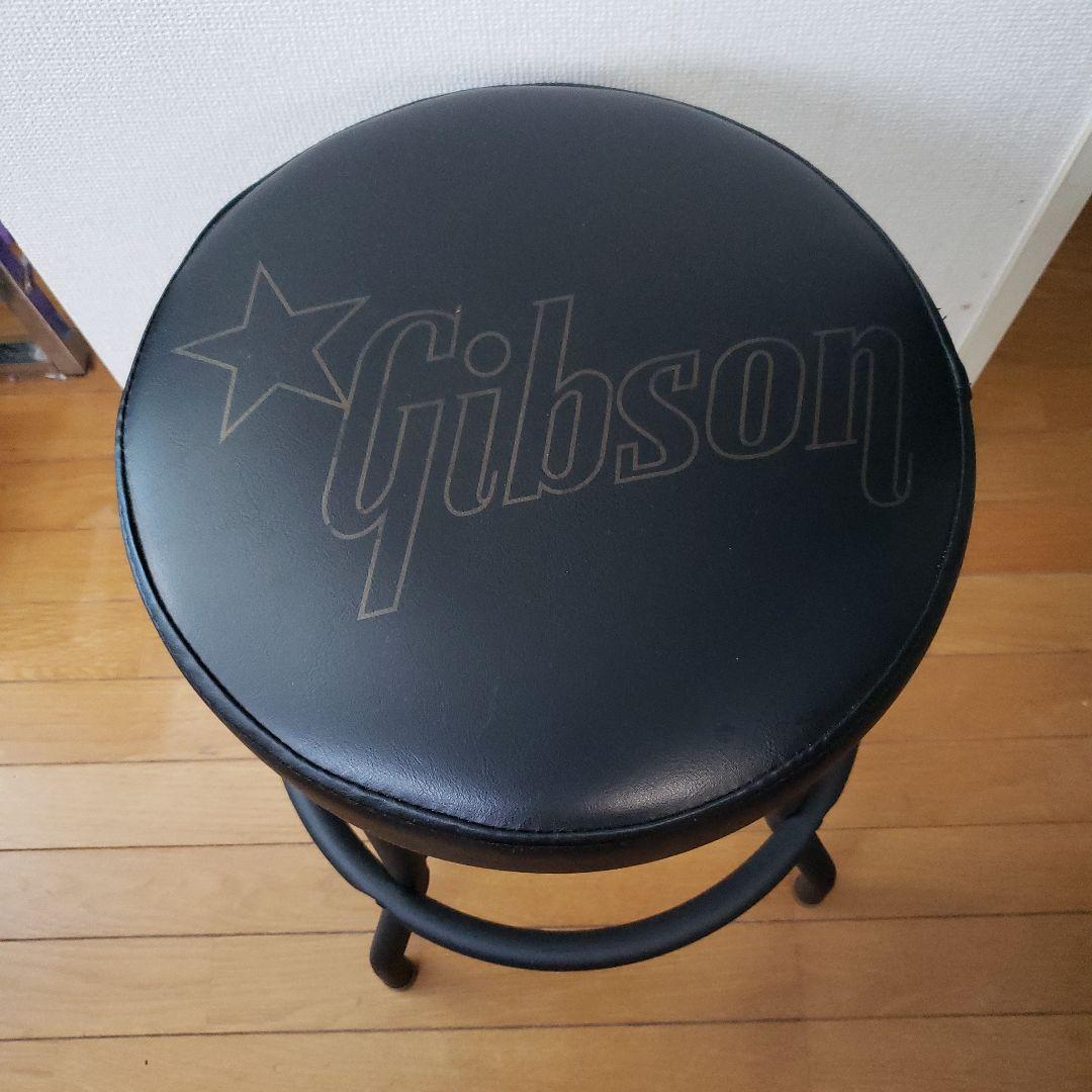 Gibson 黒 ギター用椅子　GA-STOOL4