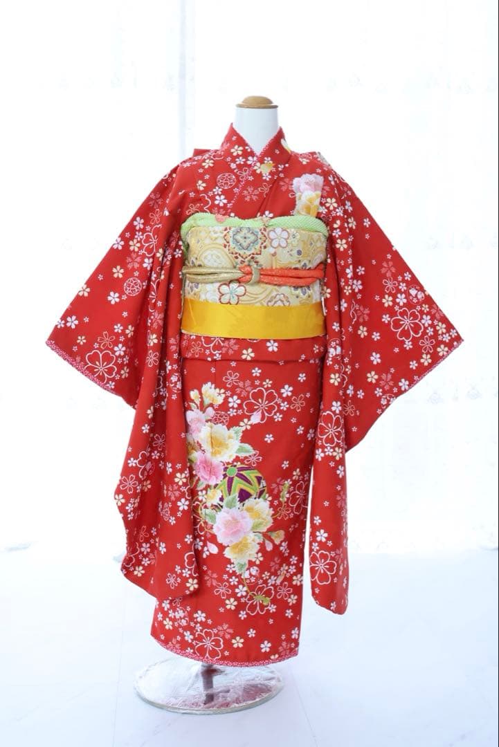 【7歳】七五三　四つ身　着物のみ