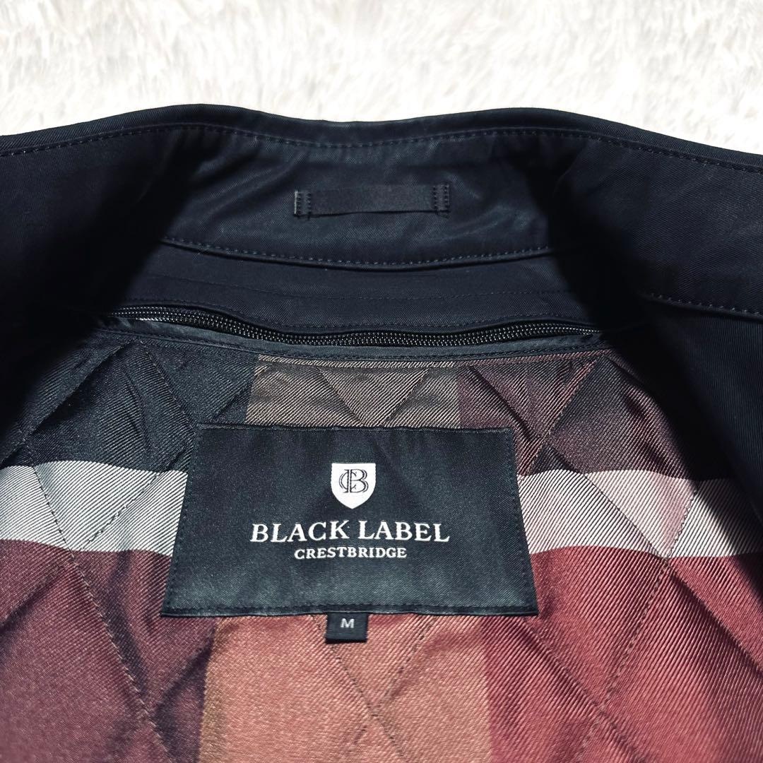 ブラックレーベルクレストブリッジ　トレンチコート　ライナー　ブラック　Ｍ
