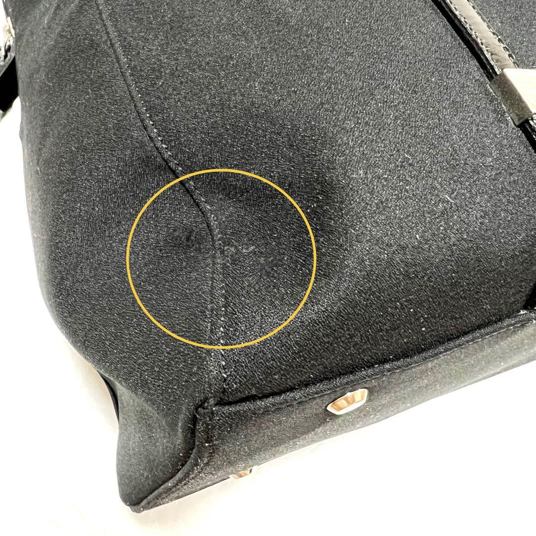 【良品】GIVENCHY ジバンシィ ボストンバッグ ナイロン 4Gロゴ 黒