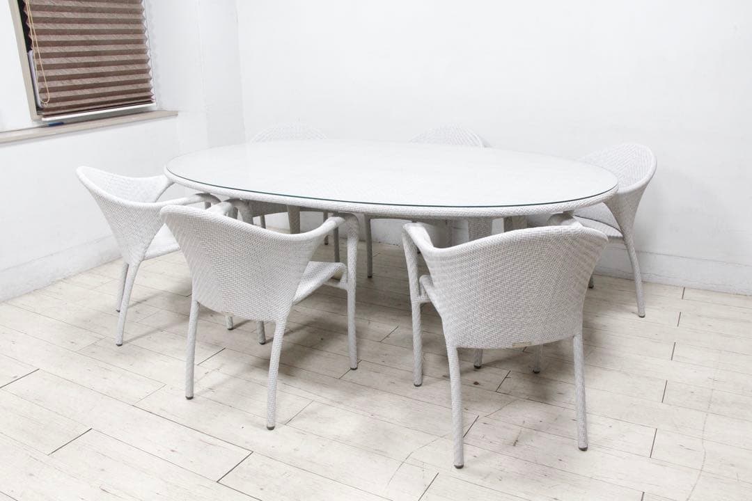 【展示極美品】DEDON デドン ダイニング7点セット TANGO タンゴ