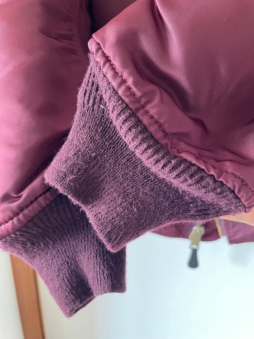 ジャケット・アウター ALPHA INDUSTRIES MA-1 MAROON made in USA