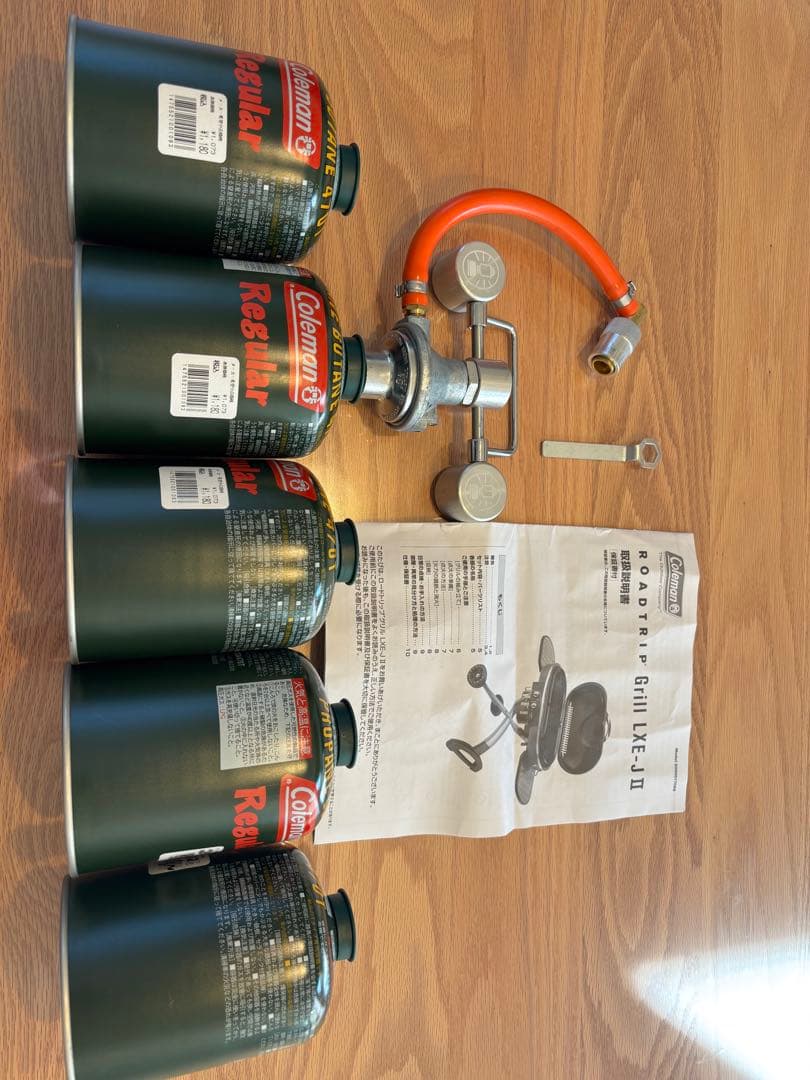 ★オプション有★ブラック　Coleman　ロードトリップグリル LXE-JⅡ