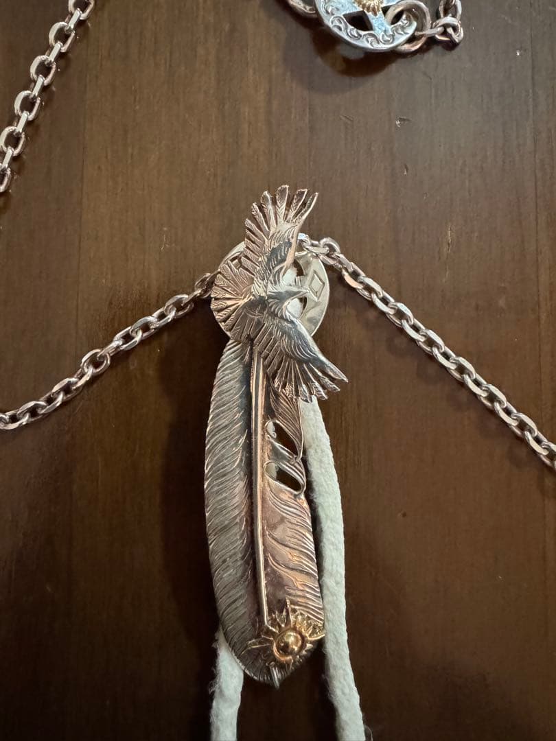 アリゾナフリーダム フェザーネックレス カスタム