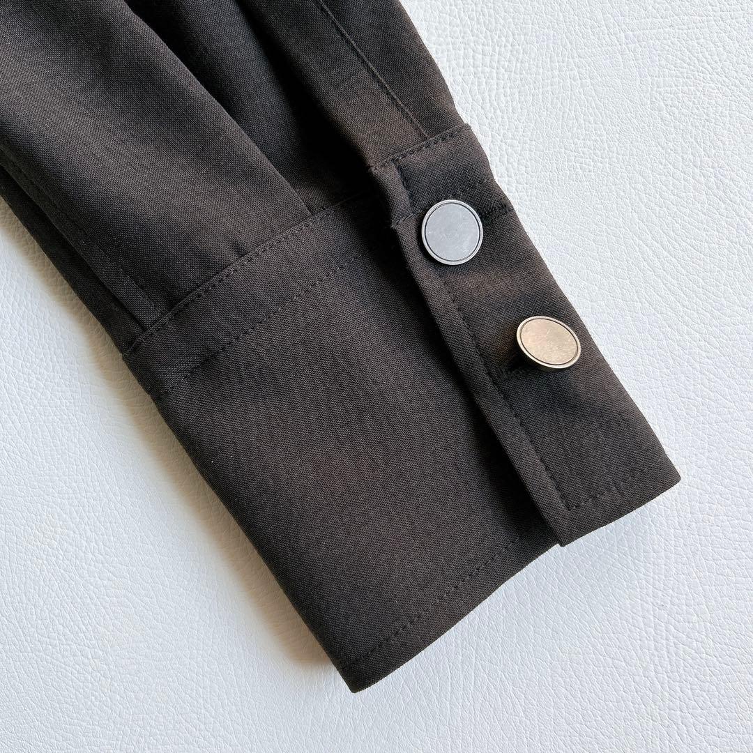 朝比奈 彩×Oggi×UNTITLED シャツカラーオールインワン　サイズ2