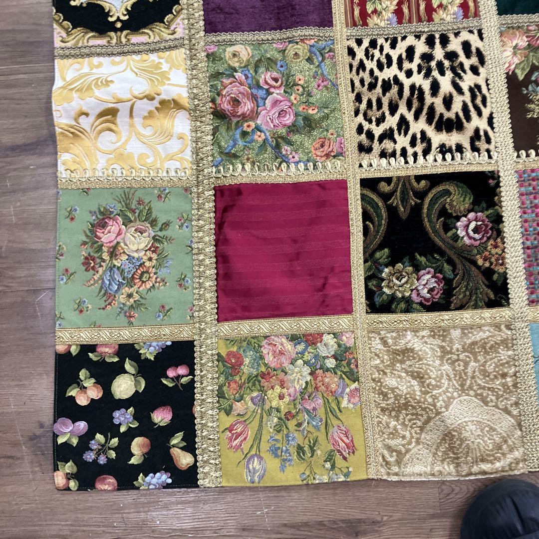 A-1 Think Bee! シンクビー マルチカバー パッチワーク ラグ