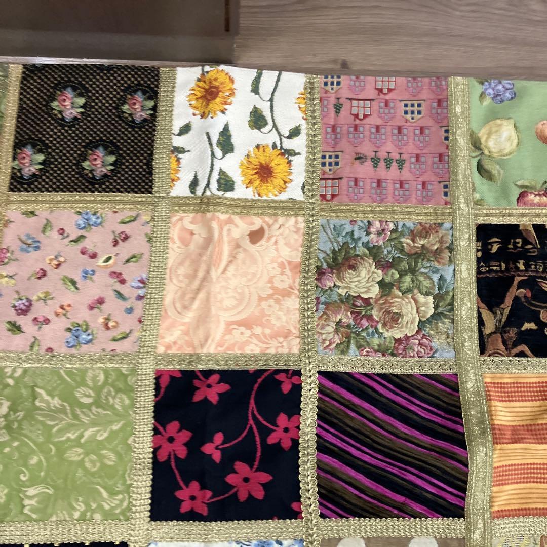 A-1 Think Bee! シンクビー マルチカバー パッチワーク ラグ