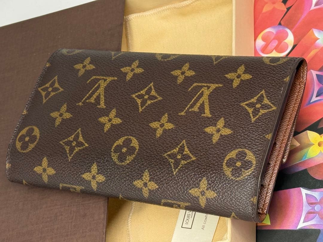 良品！LOUIS VUITTONルイヴィトン　インターナショナル長財布