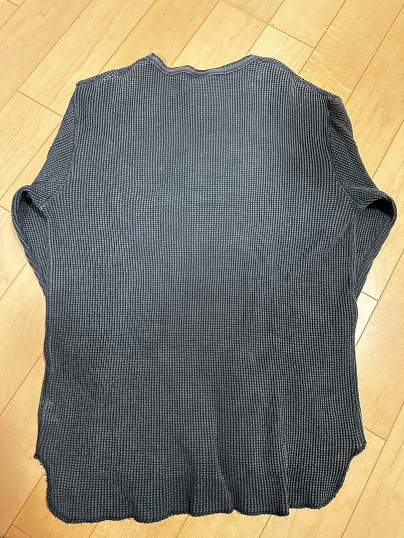 ロンハーマン ヘルスニット ヘンリーネック長袖カットソー