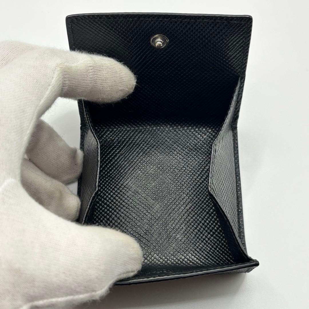 【極美品】 ケース 小銭入れ ブラック サフィアーノ