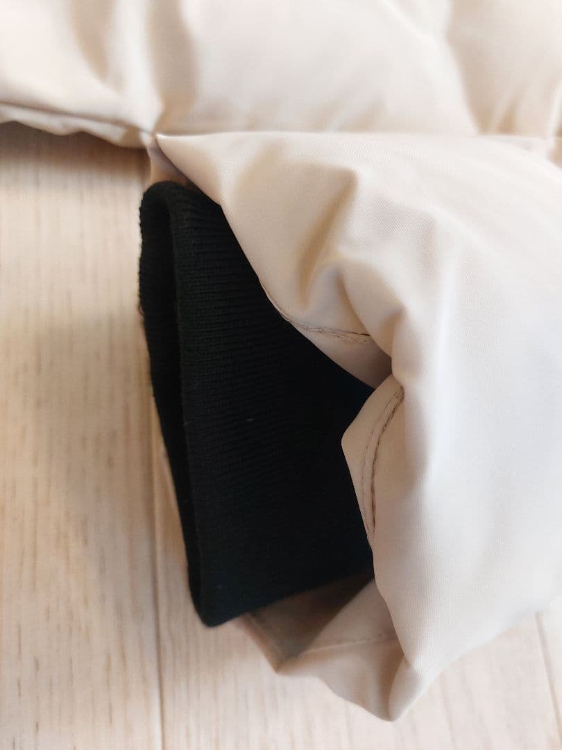 ★新品今季ZARAロングダウンコートLタグ付ショルダーストラップ付★