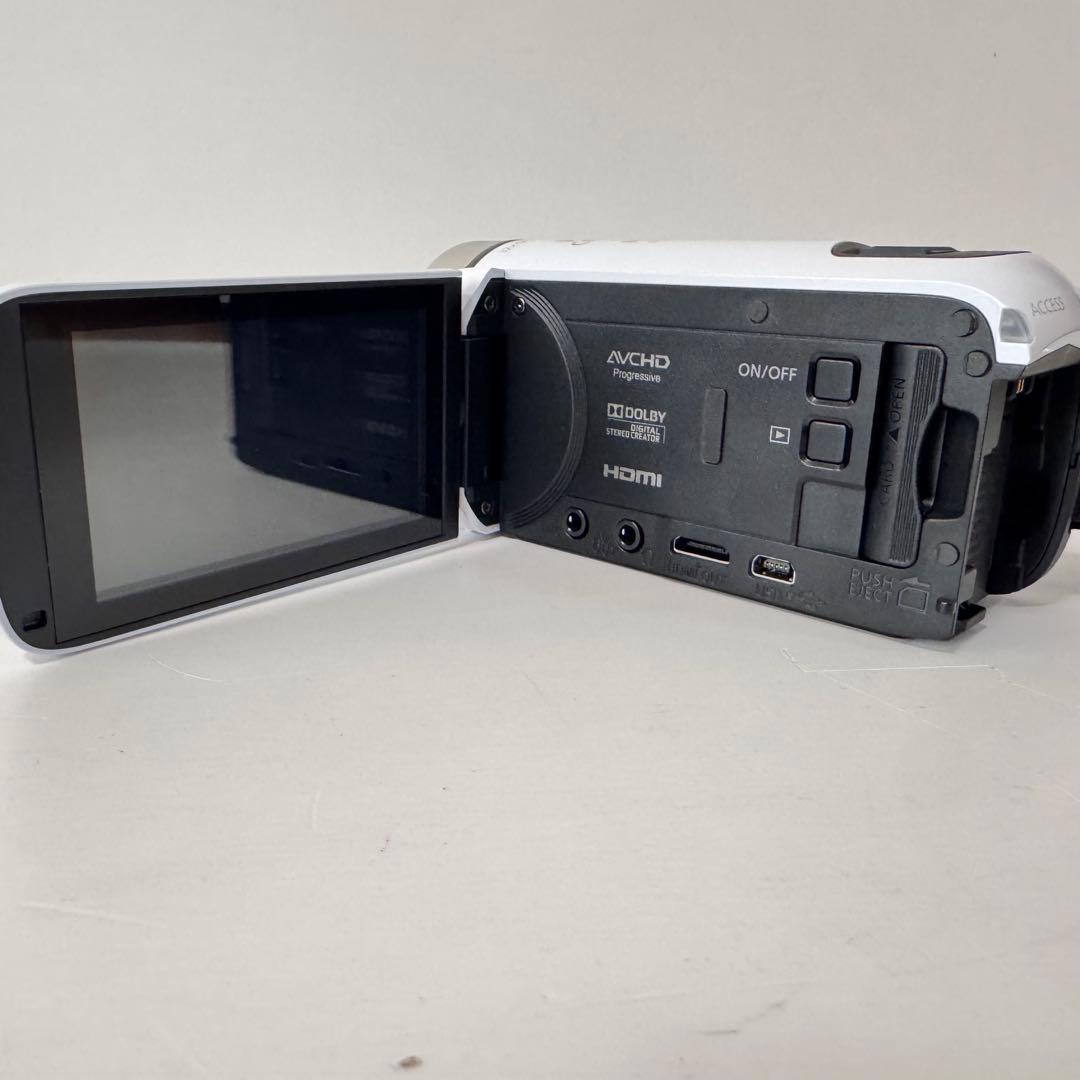【美品】Canon　iVIS HF R800　ホワイト　SDカード付き