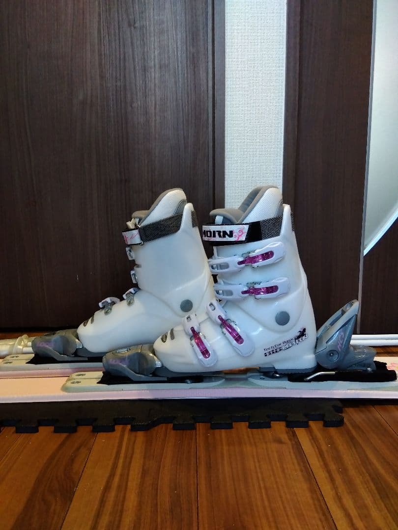 【送料無料】HART/学生・レディース用/スキーセット/メンテ・WAX済✔