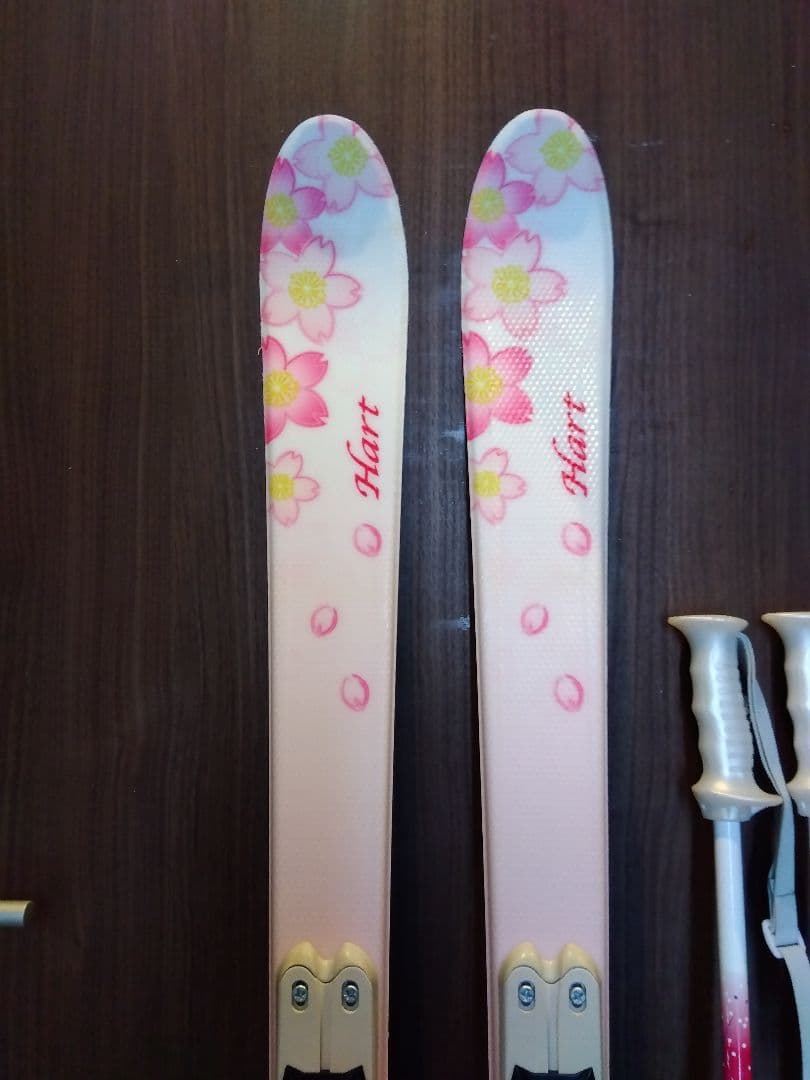 【送料無料】HART/学生・レディース用/スキーセット/メンテ・WAX済✔