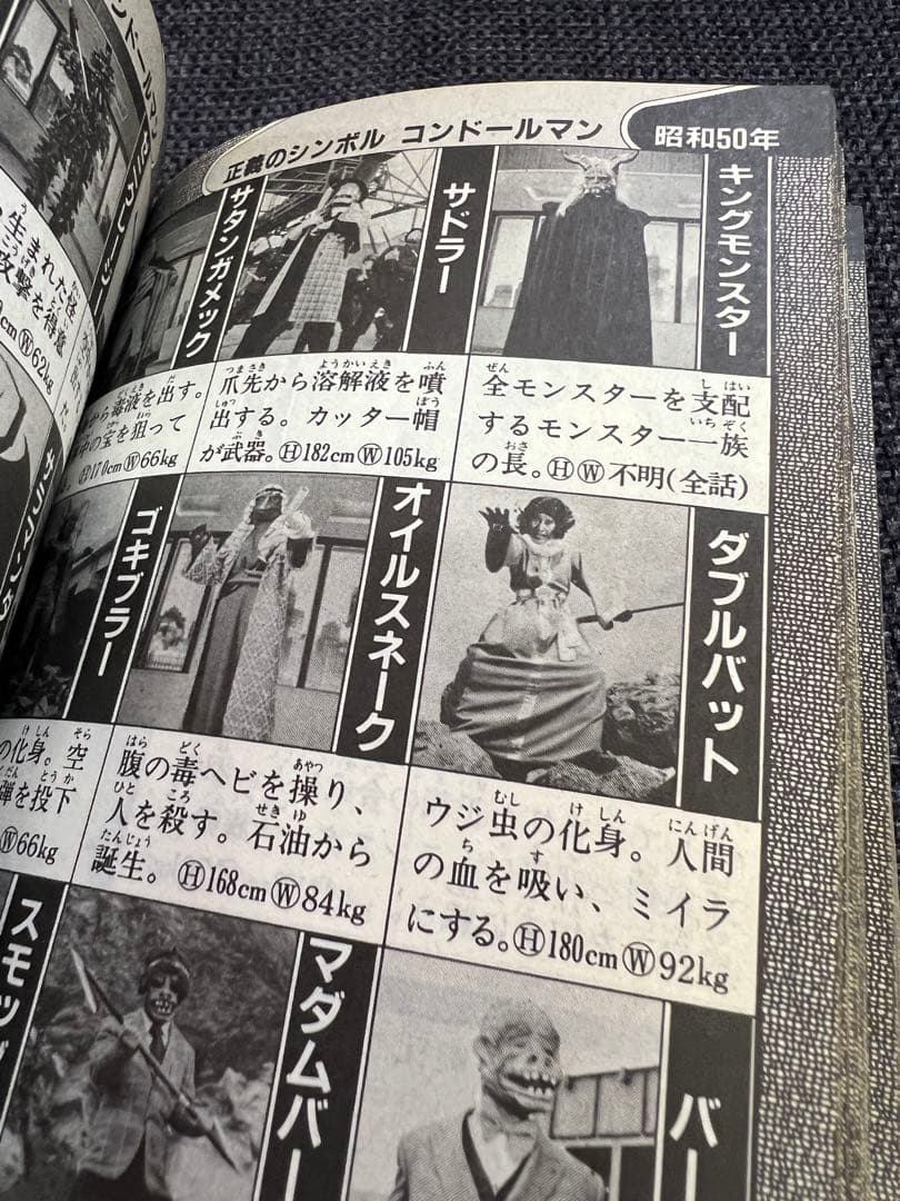 1984年初版　昭和特撮大全! 怪獣・怪人大百科 ケイブンシャ