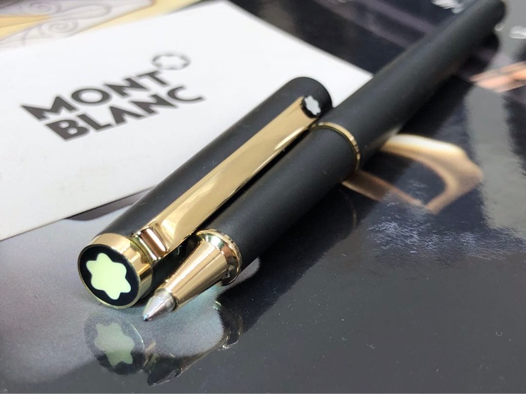 稀少軸！モンブラン★Sライン★生産数の少ないキャップ式ローラーボールNo2318