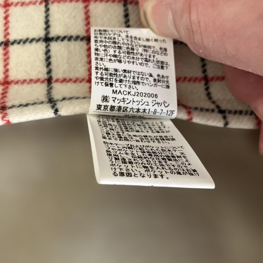 【良品】マッキントッシュ×エディフィス　メンズゴム引きコート　ラグランスリーブ