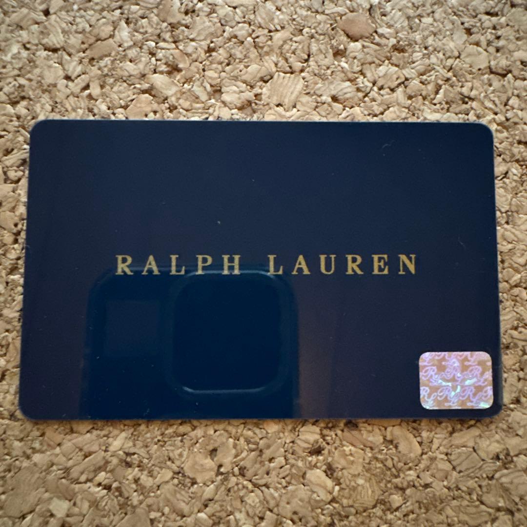 ラルフローレン　ラウンド　ダブルジップ　財布　セカンドバッグ　茶色　未使用