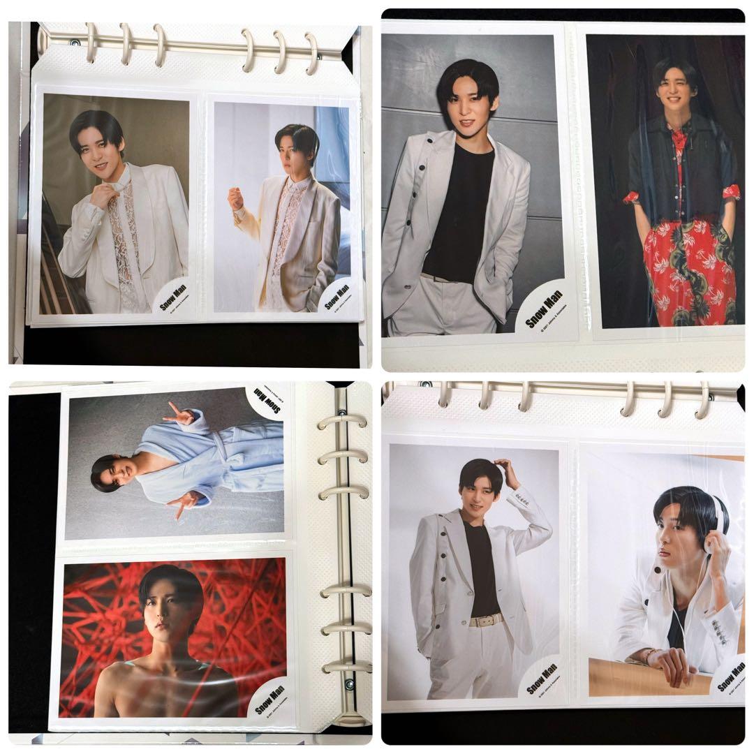 ま*ろ様 [超美品]Man目黒蓮 公式写真80枚+公式アルバムまとめ売り