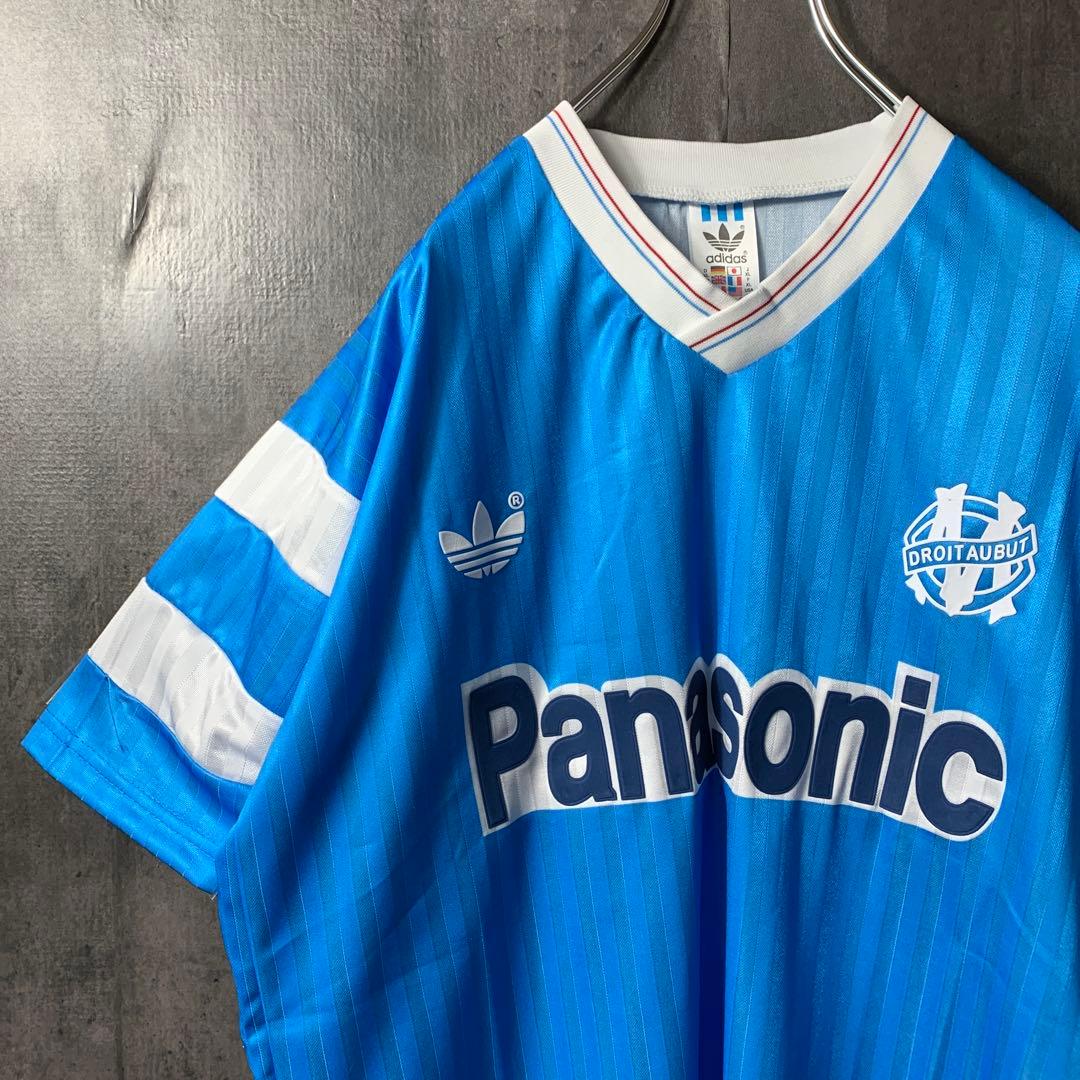 【マルセイユ】 古着 アディダス サッカー ユニフォーム 1990 XL ★希少