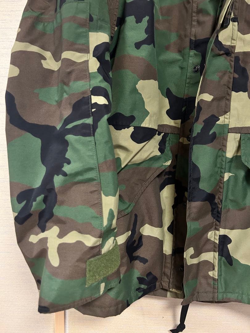 米軍 ECWCS GEN1 GORE‑TEXパーカー ウッドランドカモ S/R