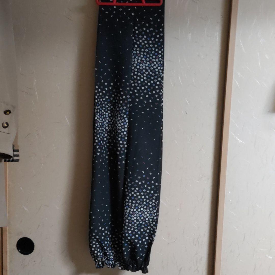 送料込み　チュニック　手作り　着物リメイク　花柄　パンタロン