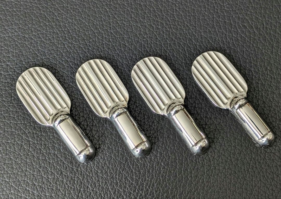 クリストフル　ナイフレスト、箸置きストリエ4点